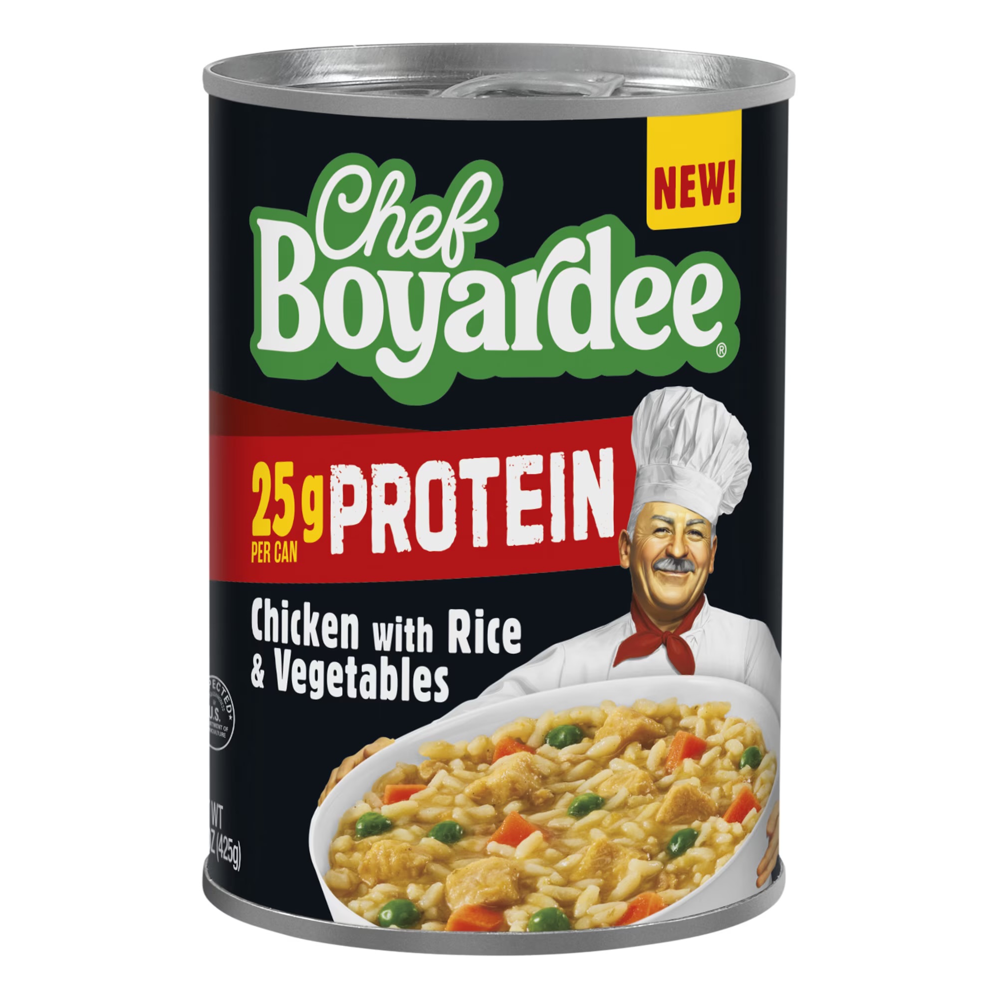 Chef Boyardee reaches for the protein shelf