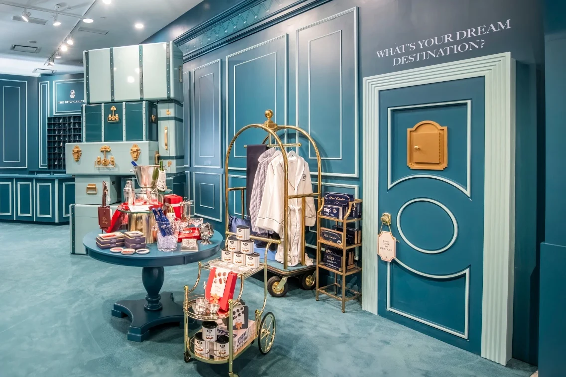 Bloomingdale's checks in with The Ritz-Carlton