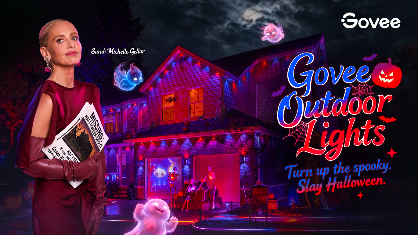 Govee Hires Sarah Michelle Gellar to Keep Your Halloween Lights From Looking Tacky