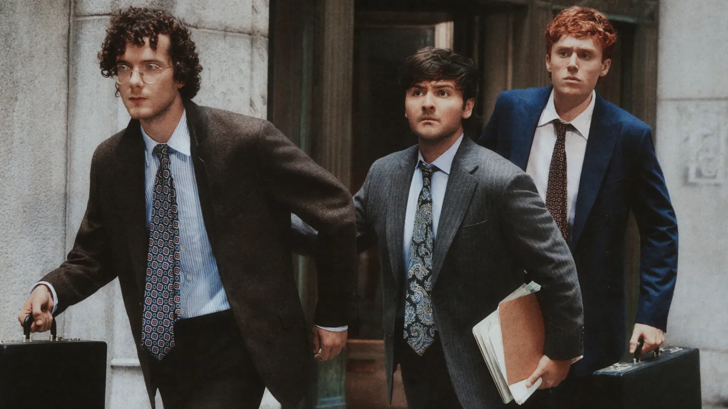 J.Crew Lets a Comedy Trio Run Its Suit Shop, and the Jokes Are Doing Real Work — photo 1