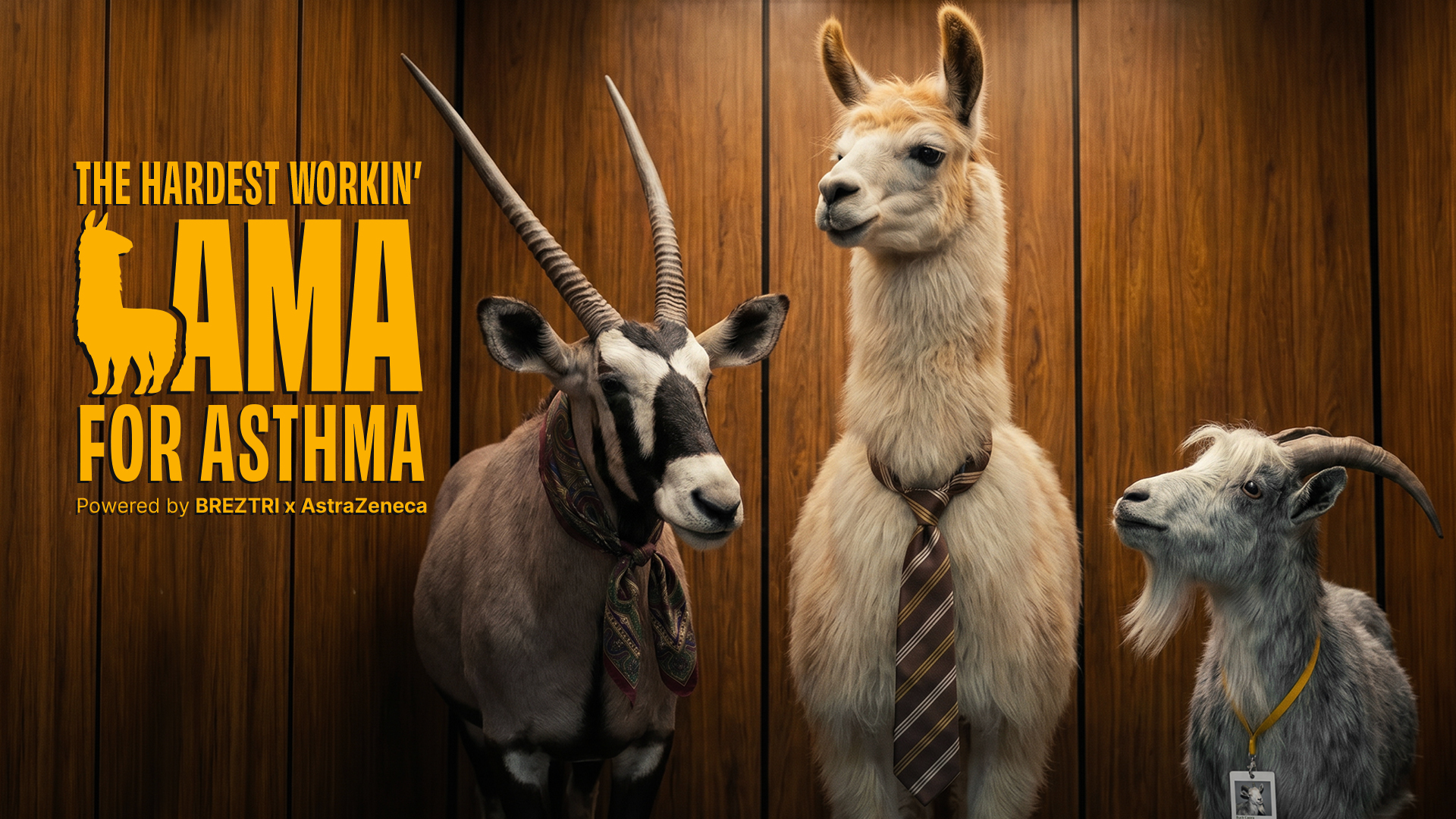 AstraZeneca Sent an AI Llama Into the Asthma Aisle