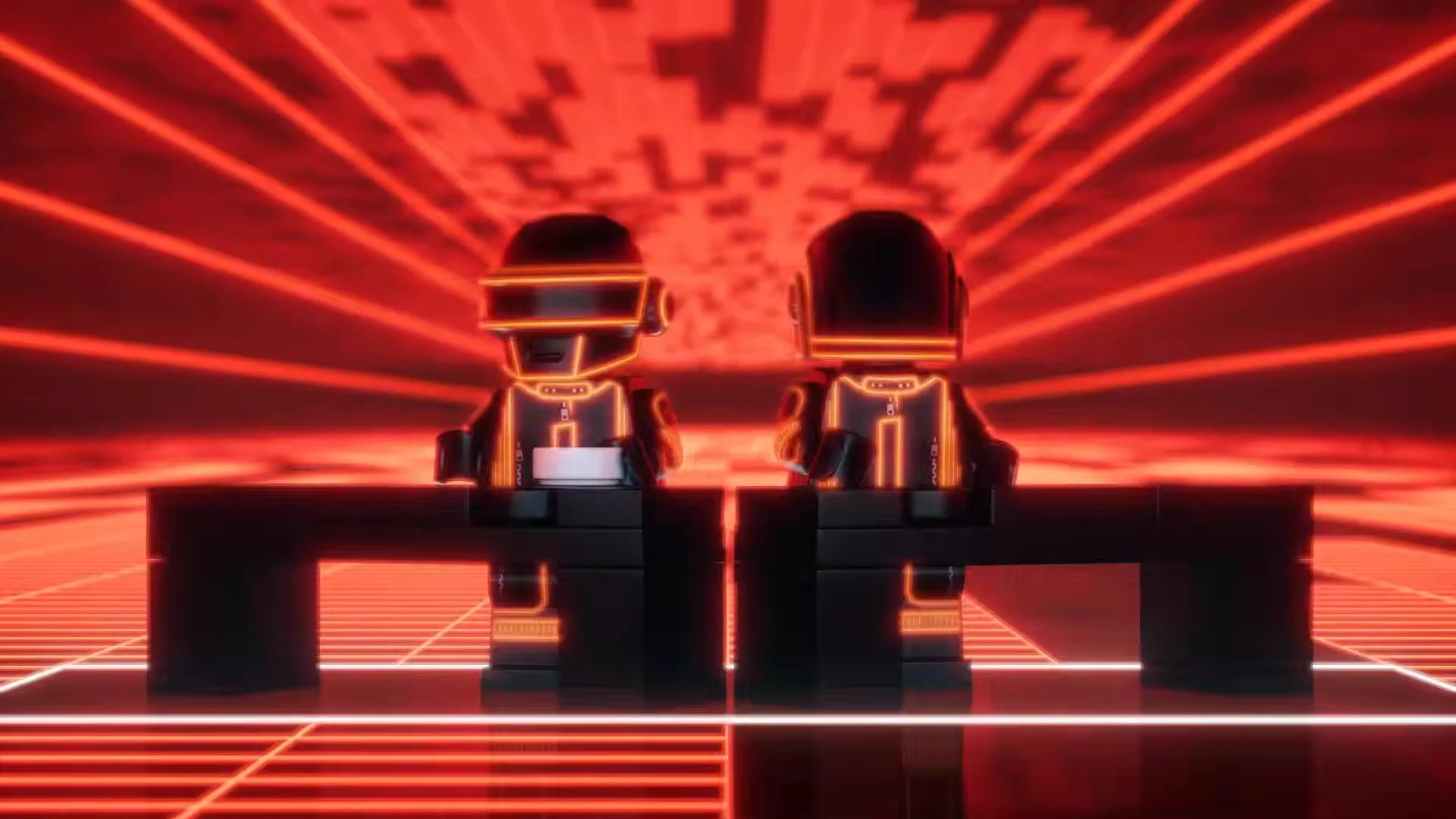LEGO and Daft Punk Finally Team Up, and the First Build Is Their Pyramid Stage