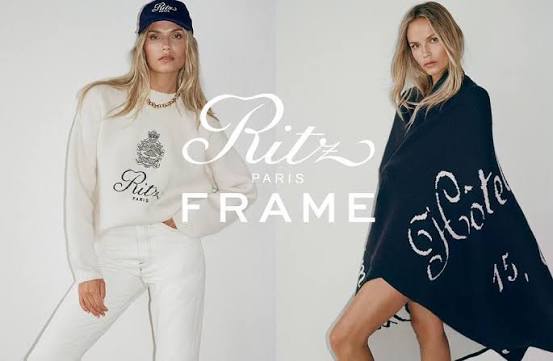 FRAME and The Ritz Paris Are Back for Another Round, This Time With Charlotte Lawrence as Tour Guide