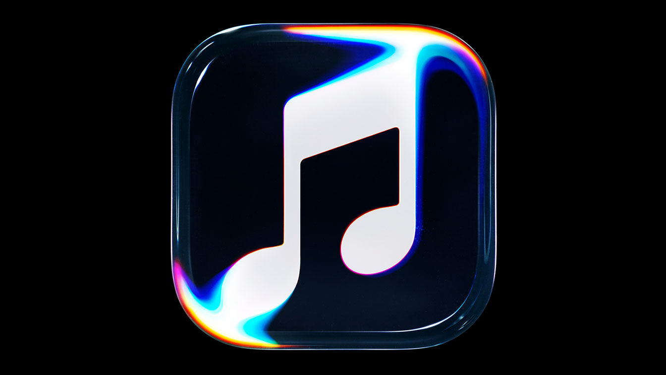 Apple Shook a Tank of Oil to Give Its Music App a Black-and-White Logo — photo 1