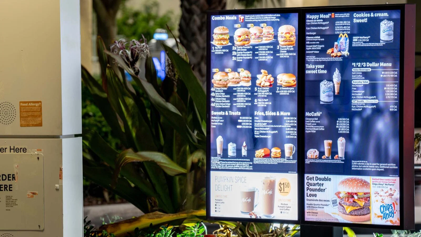 McDonald's Turns Its Drive-Thru Screens Into Billboards for Other Brands