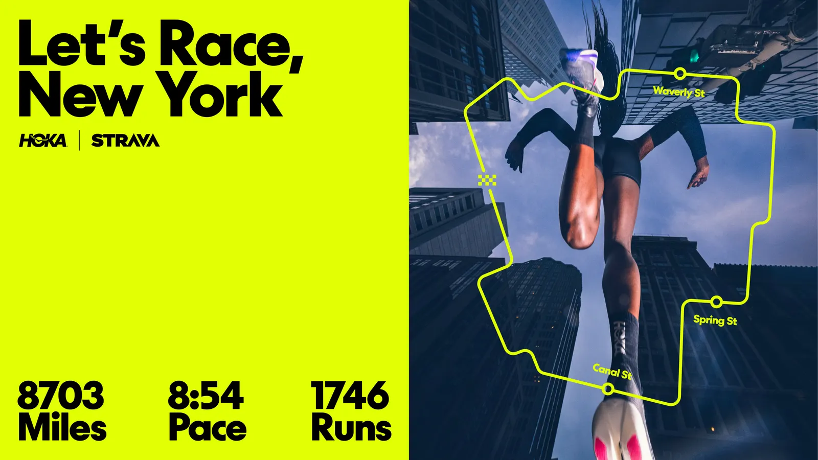 Hoka Handed Its Billboards Over to Runners