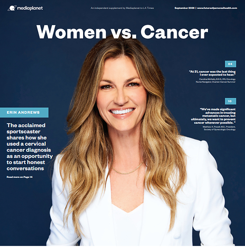 A cancer campaign buys print, and gets a voice