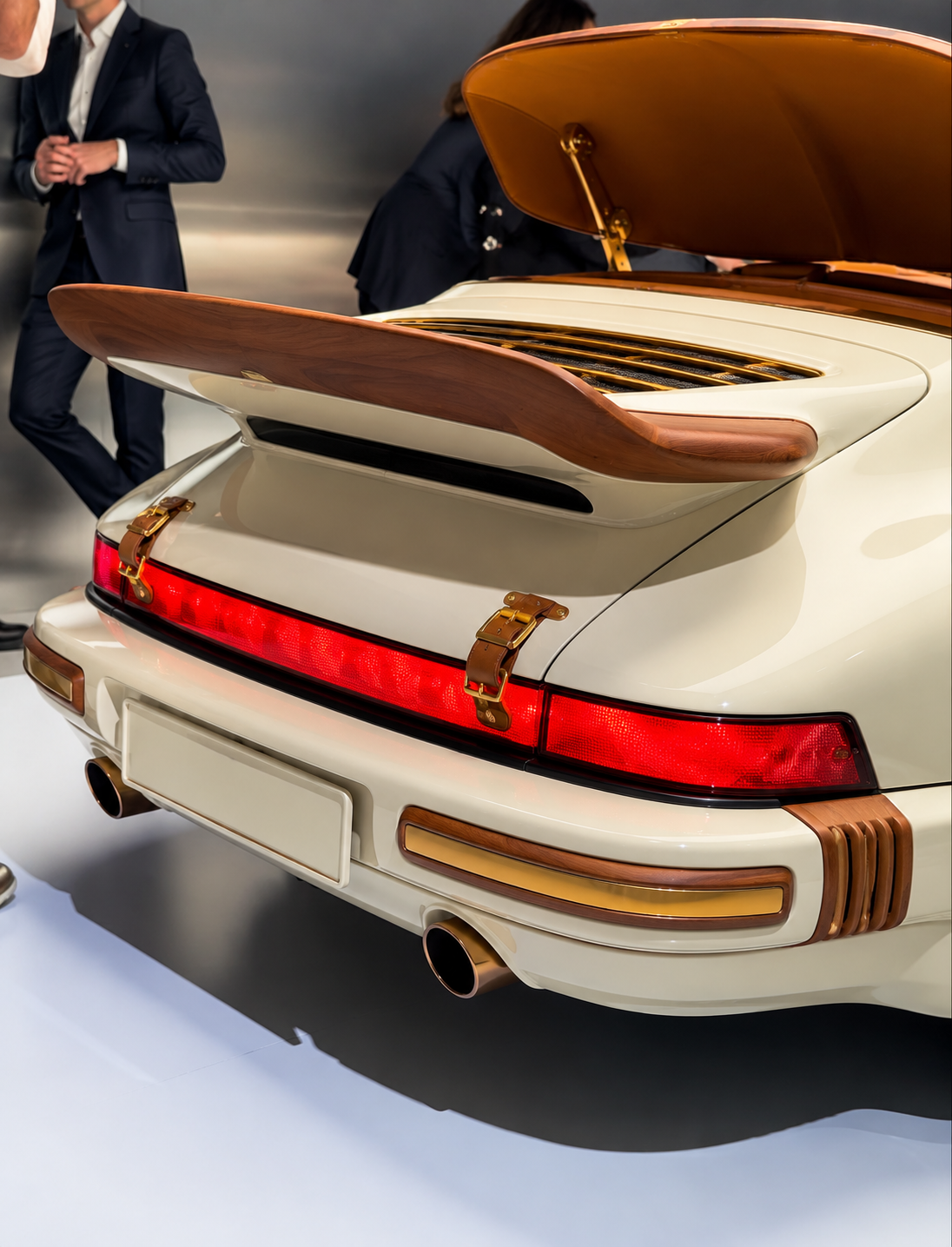 Louis Vuitton and Singer Turn a Porsche 911 Into Two Trunks With an Engine — photo 6
