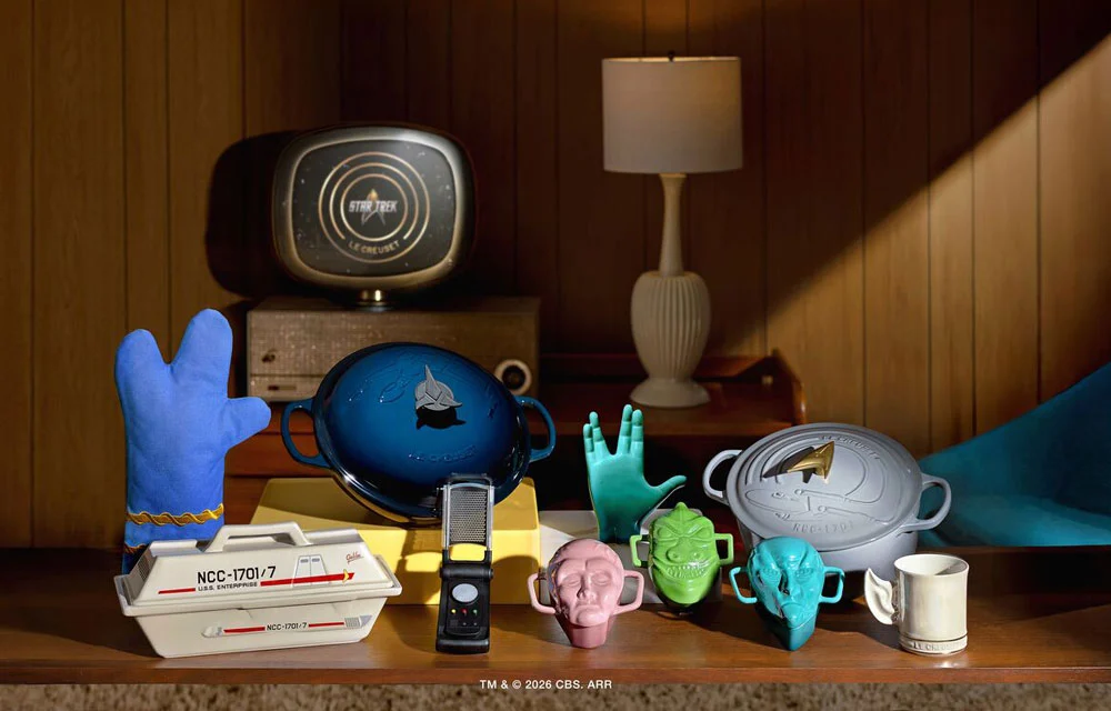 Le Creuset Sends the USS Enterprise to Dinner, and a Dutch Oven Goes to the Edge of Space
