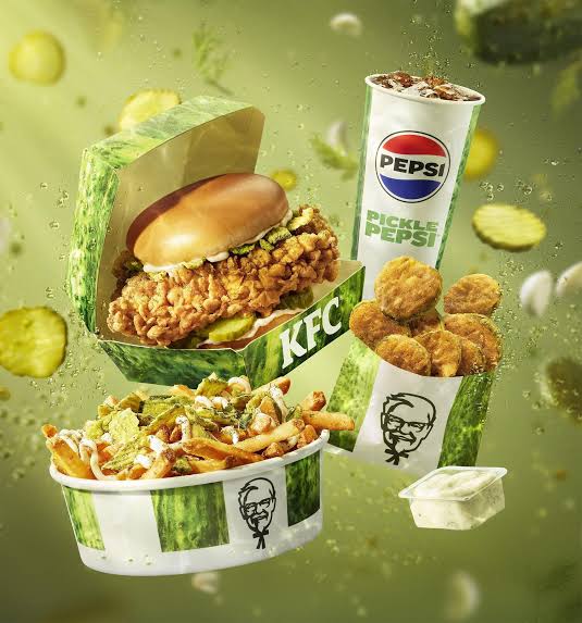 KFC Australia Decides the Pickle Is a Personality