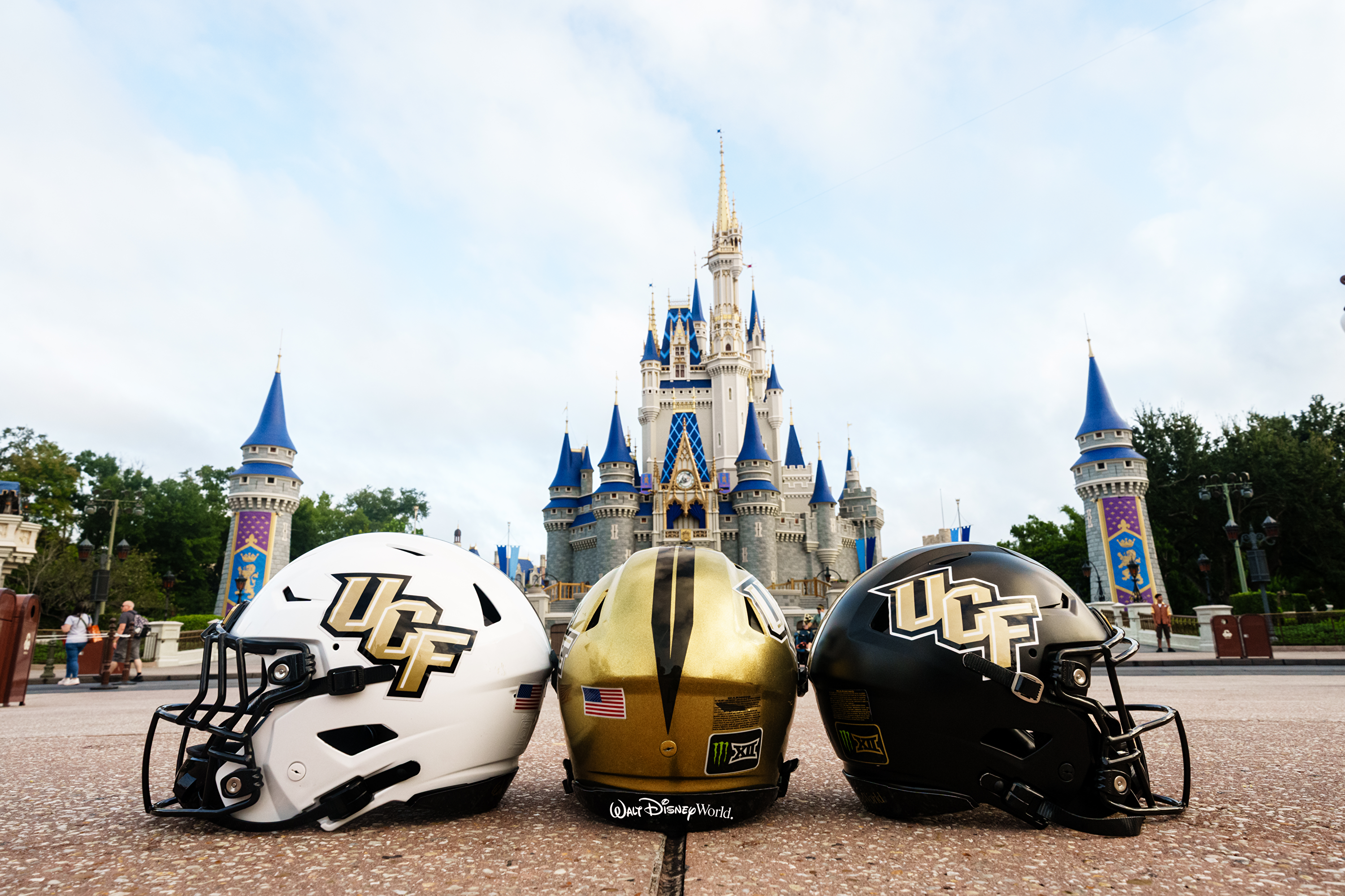 UCF Puts Walt Disney World on Its Helmets, and the Magic Kingdom Picks Up the Tab
