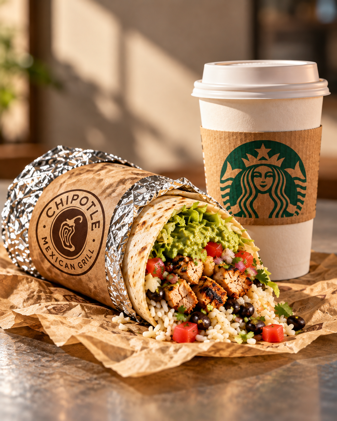 Starbucks's New CEO Used to Run Chipotle. Now Starbucks Might Just Buy It.