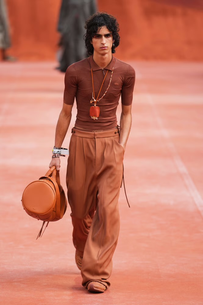 Lacoste Puts Sweat Stains on the Runway at Roland-Garros, and Calls It Sexy — photo 1