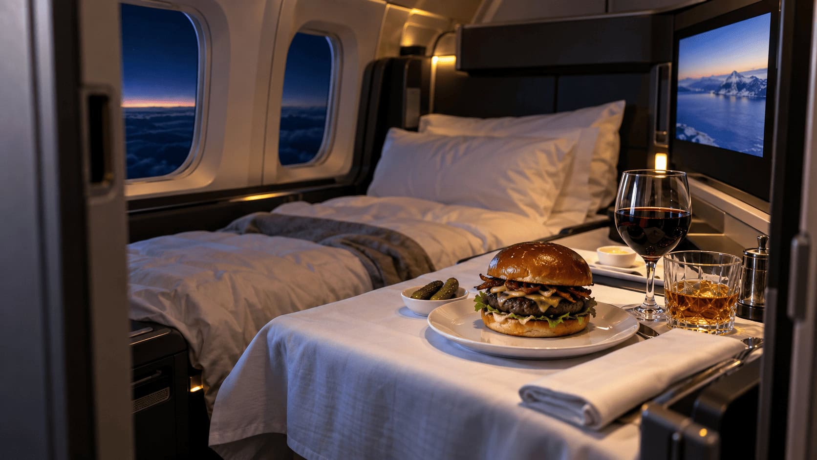 Delta's First-Ever Brand Campaign Sells Wagyu Burgers and $200 Cabernet at 38,000 Feet