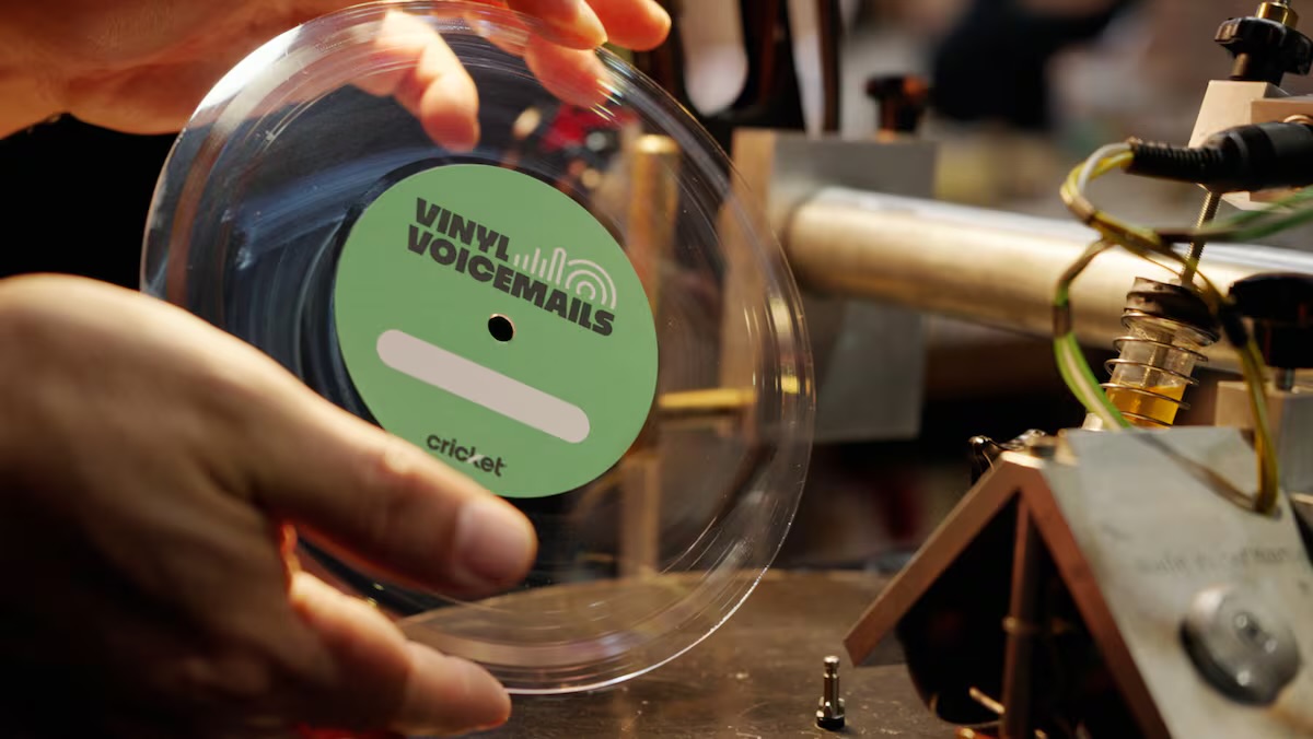 Cricket Wireless Will Press Your Saved Voicemail Onto an Actual Record