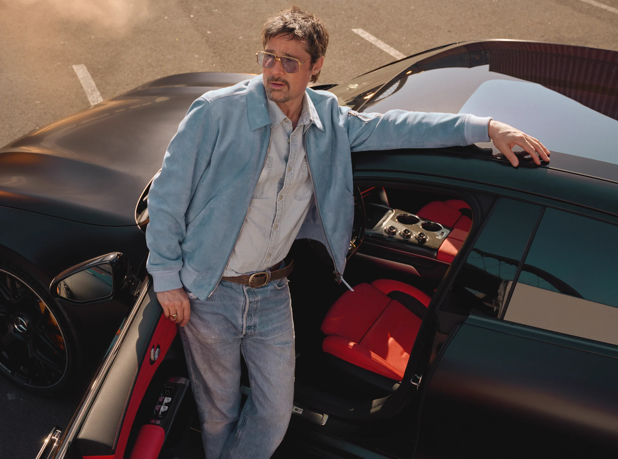Mercedes-AMG Makes Brad Pitt a Member of Its "Fastest Family," Specs Still TBD