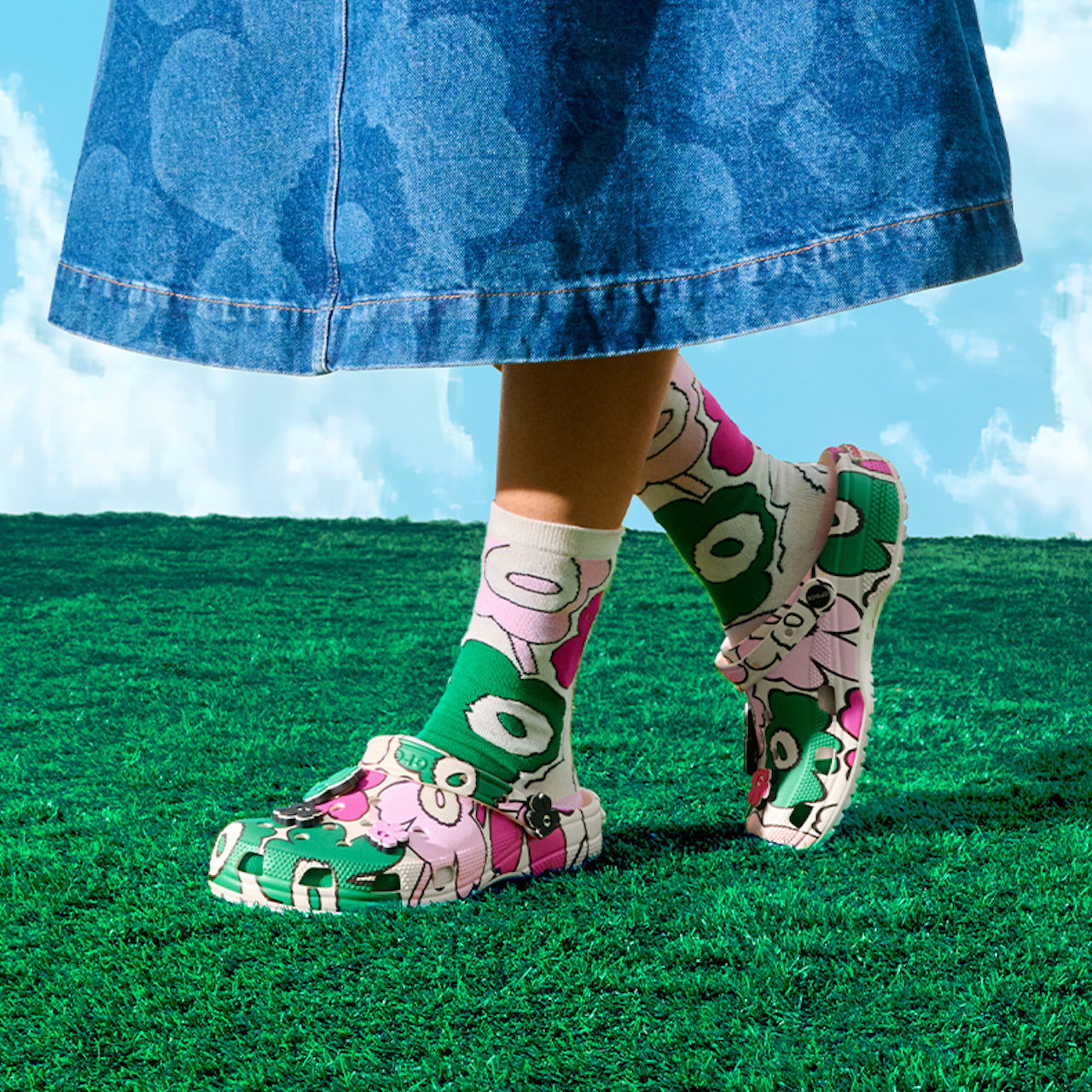 Marimekko Puts Its Floral Prints on a Sneaker Built to Look Unbranded