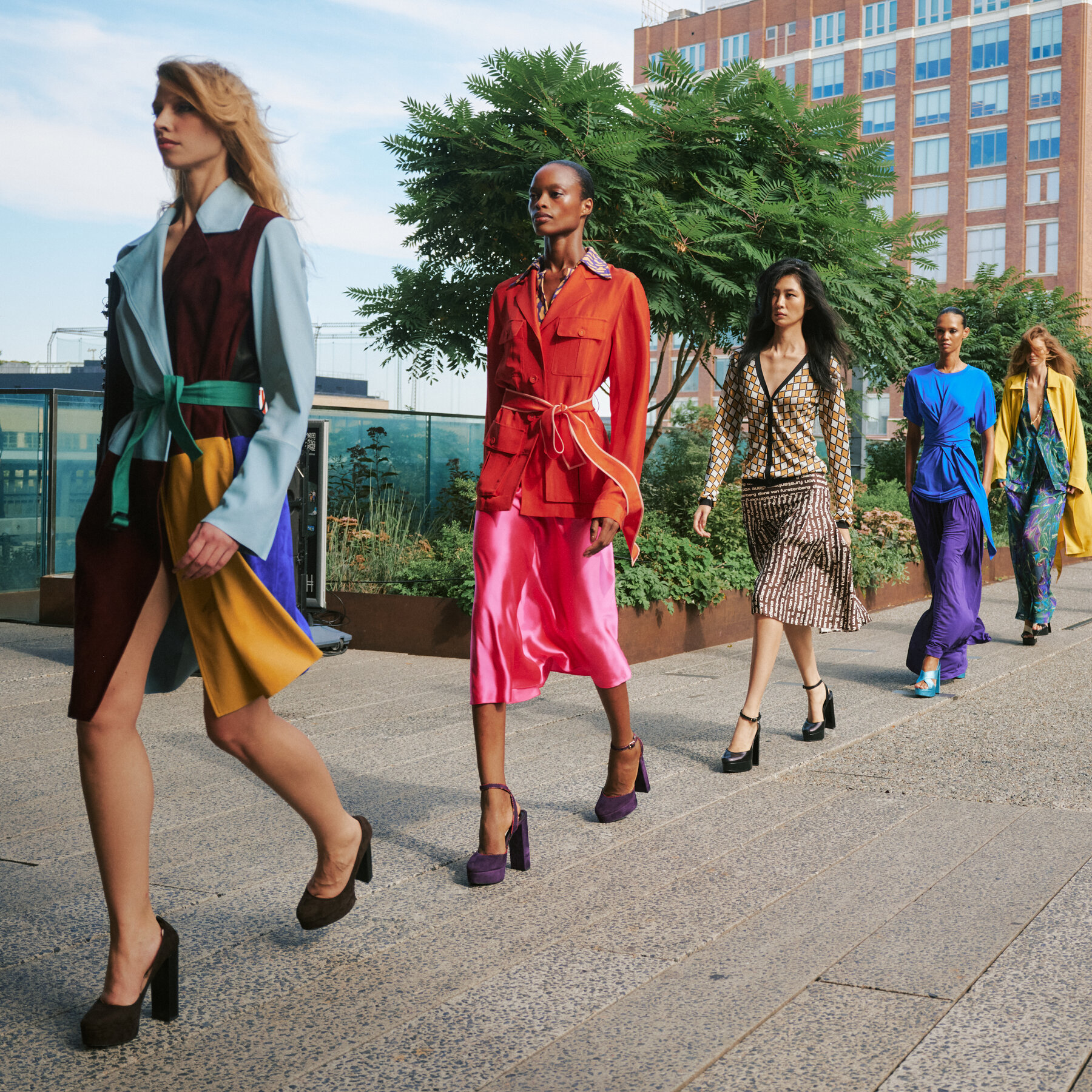 Diane von Furstenberg hands the wrap dress a new author