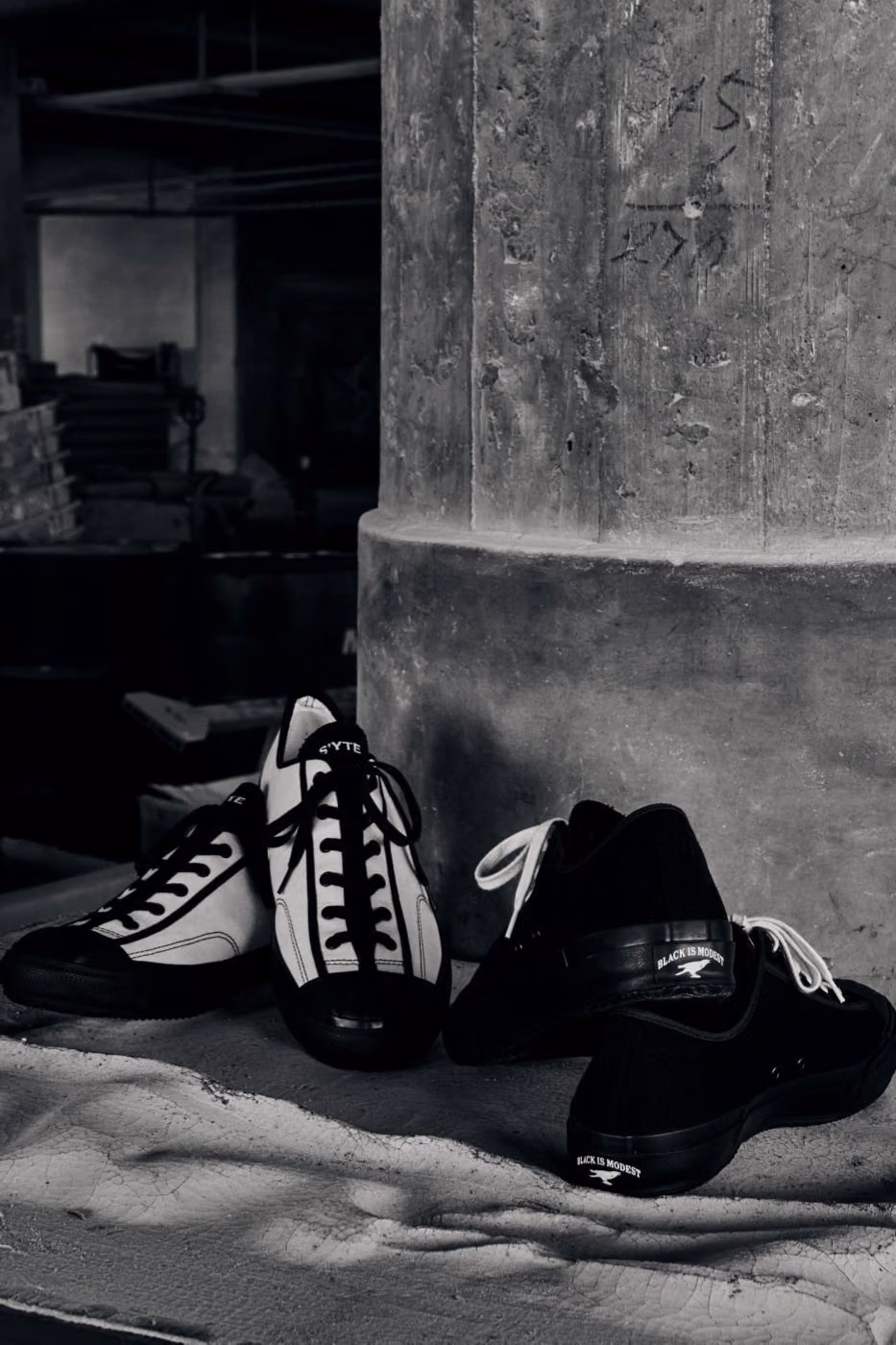 Yohji Yamamoto S'YTE x Moonstar Logo Canvas Sneaker GC/001 — photo 1