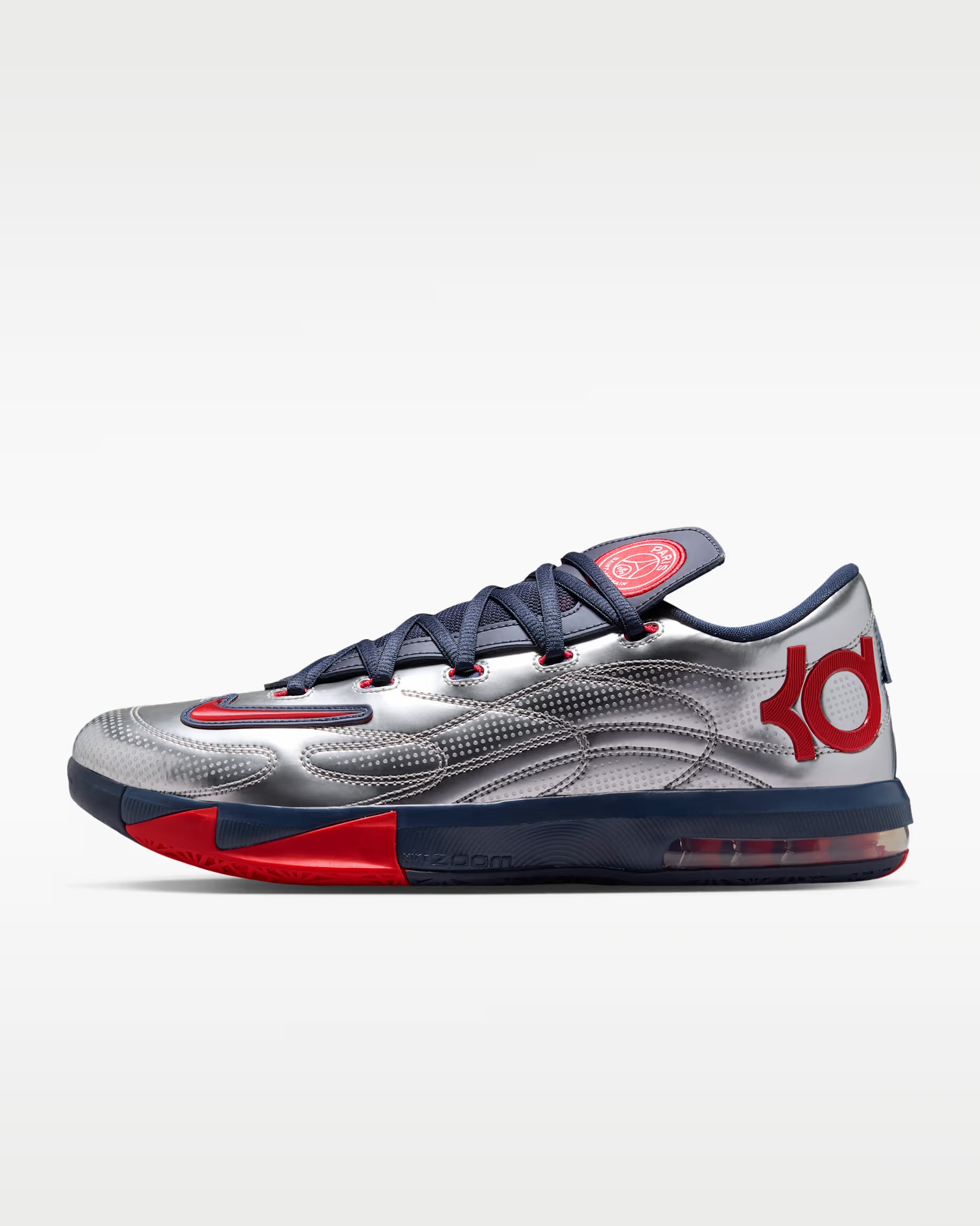 Nike Paris Saint-Germain x Nike KD 6 "Metallic Silver"