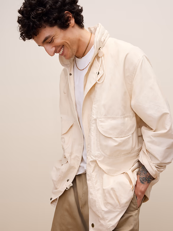 Banana Republic x The Explorers Club Archive Reissue Packable Jacket