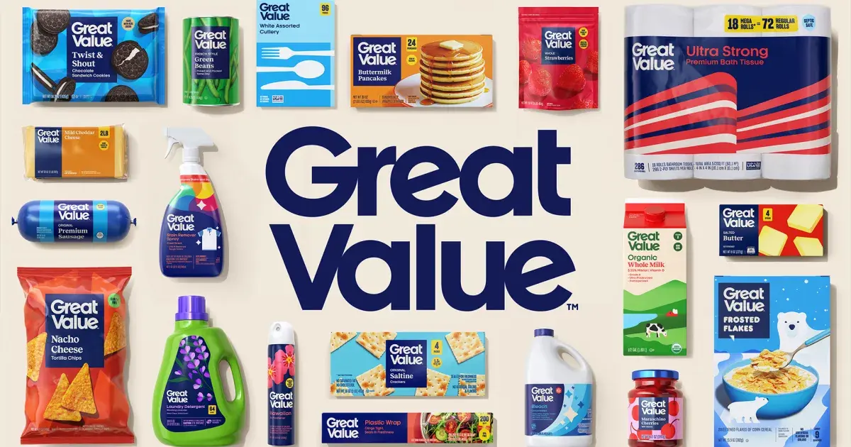 Walmart Redesigns Great Value for the First Time in a Decade, and 10,000 Products Are Getting New Packaging — photo 1