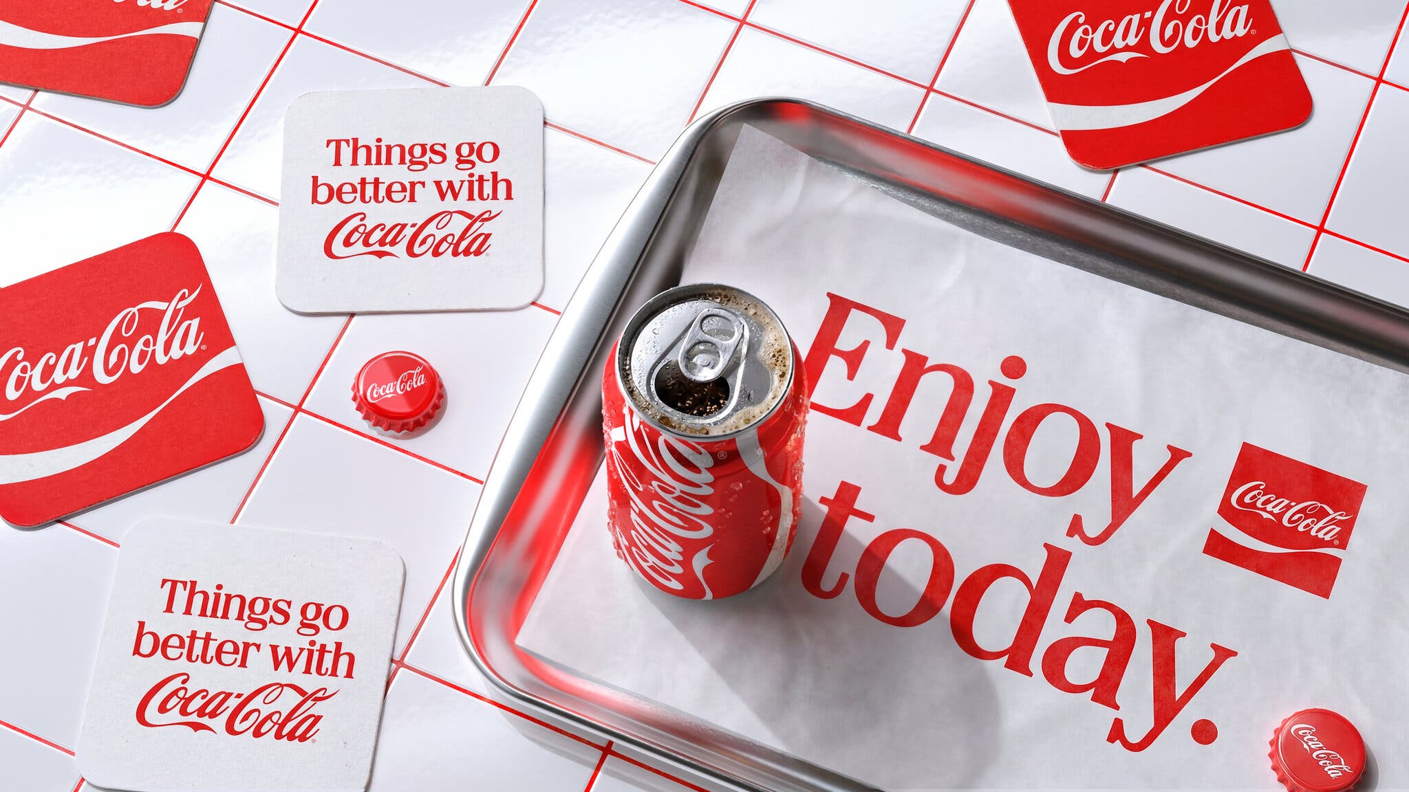 Coca-Cola Barely Touches Its Logo, and Rolls Out One Visual System to 200 Markets Instead