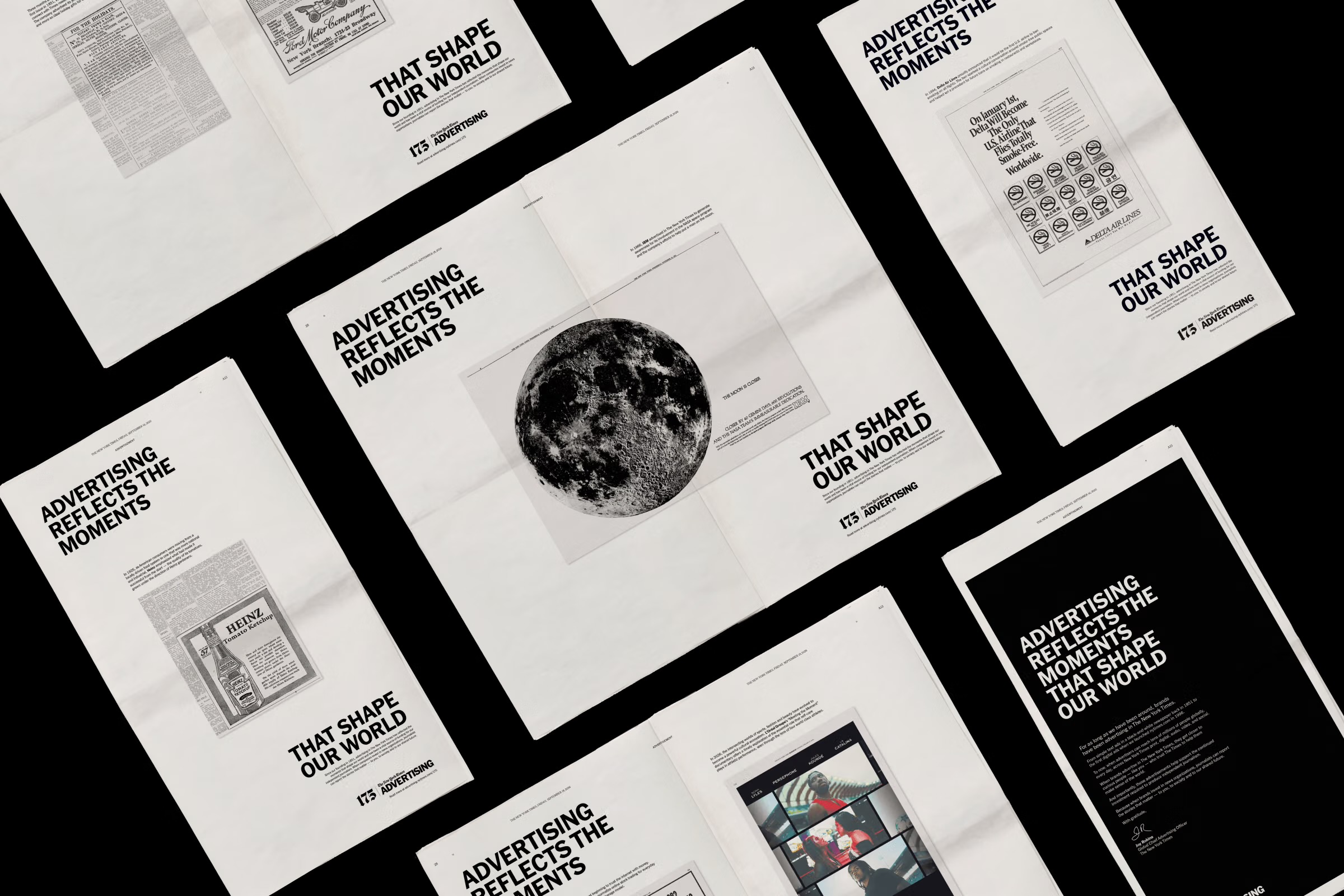 The New York Times sells advertising by advertising advertising
