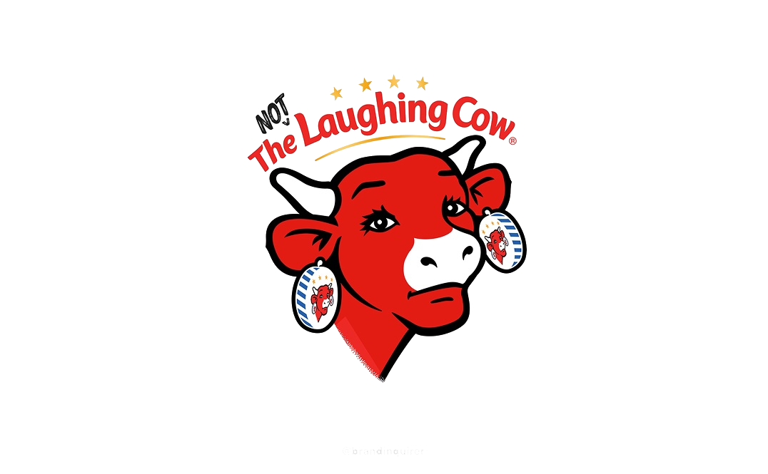 The Laughing Cow after the rebrand